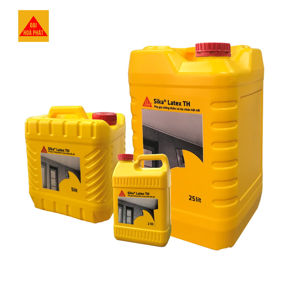 Phu gia bê tông chống thấm SikaLatex® TH Phu gia bê tông chống thấm SikaLatex® TH